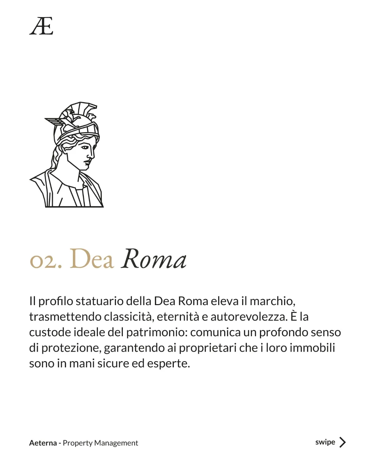 Post grafico Æterna Roma